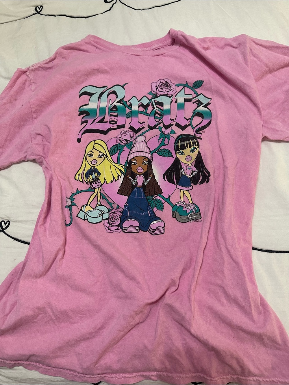 Bratz Pink Graphic Short-Sleeve Tee